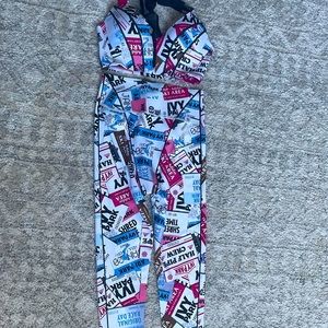 Ivy Park Ski Tag Tights & Sports Bra